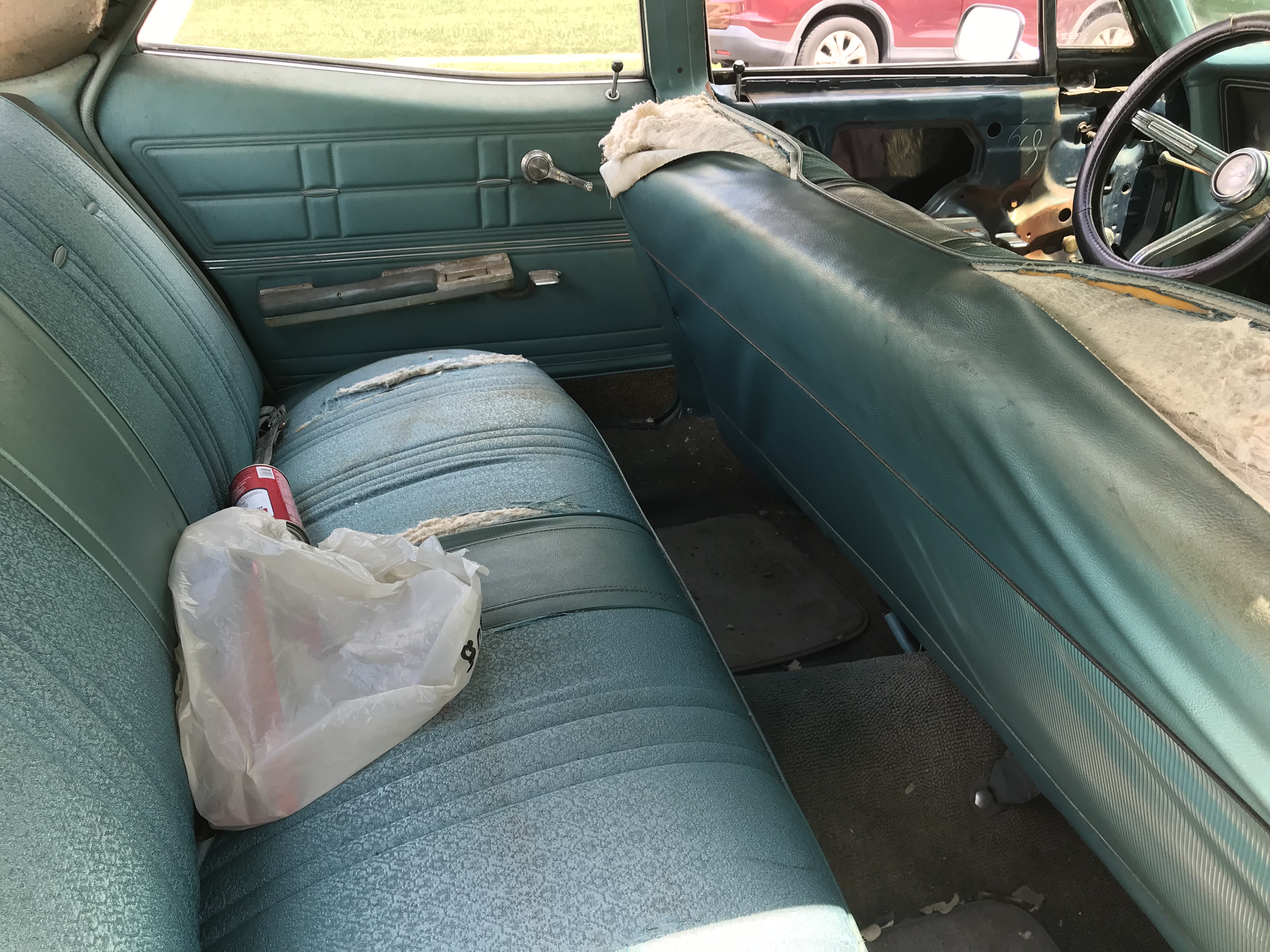 Rear bench seats